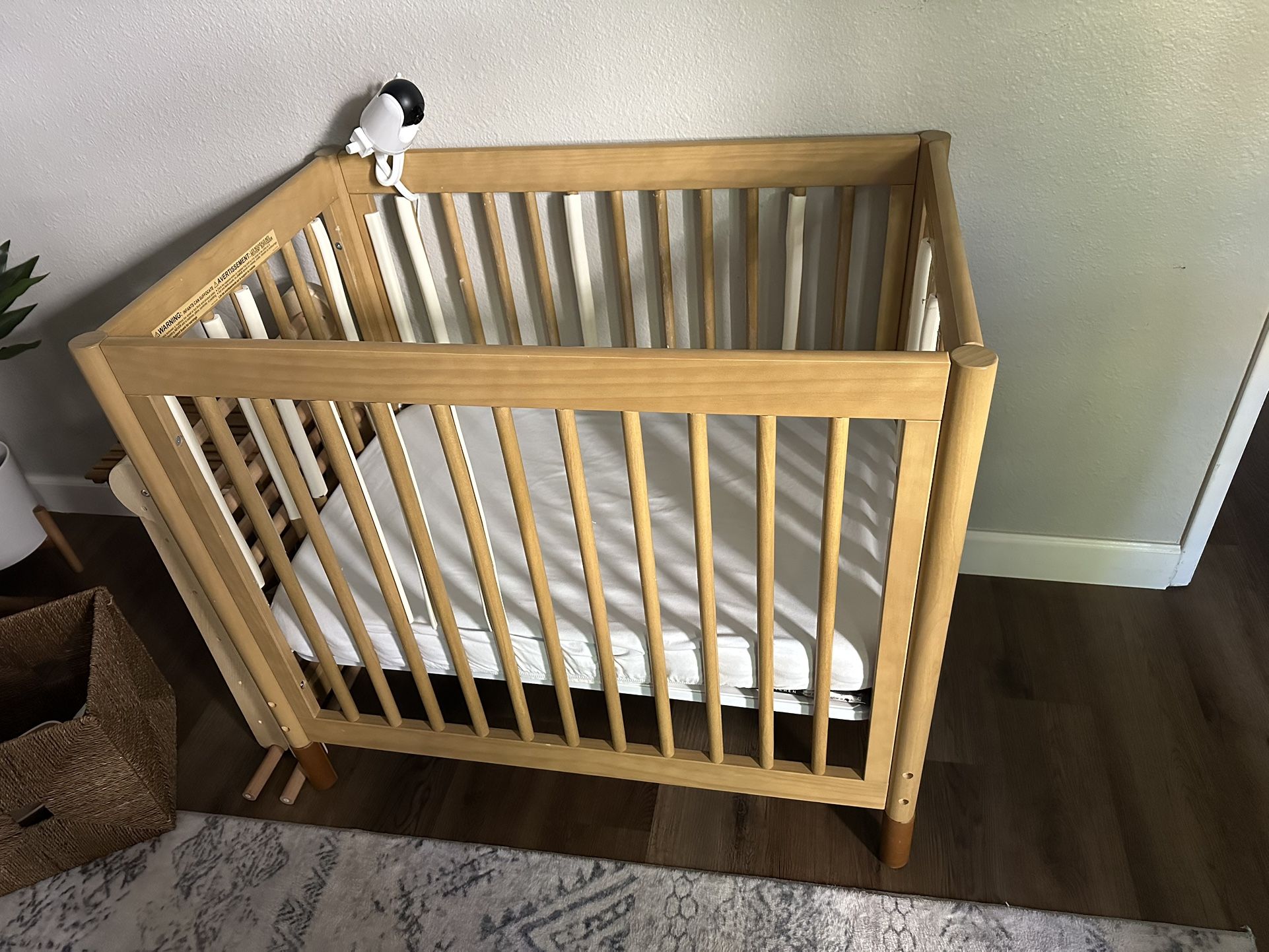 Mini Crib With Mattress