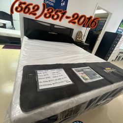 Queen Memory Foam Mattress And Box Set New Cama 