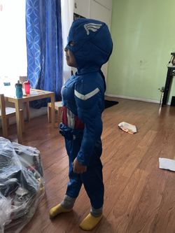 Captain América Size 2/3 toddler