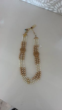 Indian groom wedding necklace