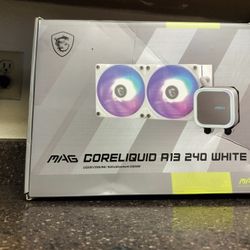 MSI MAG CORELIQUID A13 240MM WHITE AIO