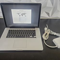 Apple Macbook Pro 2008 15 inch OS X El Capitan 120 GB SSD 8 GB Ram