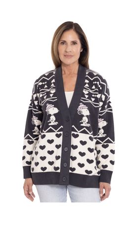 Snoopy Winter Cardigan