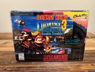 Donkey Kong Country 3 Dixie Kong’s Double Trouble!