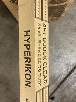 6000K clear tube / light