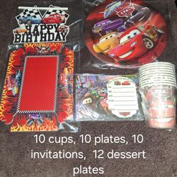 Cars Party Supplies