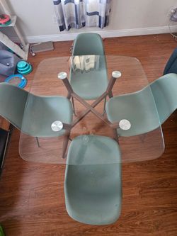 Glass Dining Table