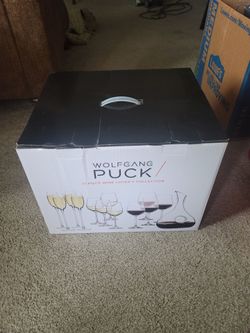 Wine Glasses and Decanter