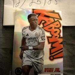 Vini Jr. 2025 Panini Prizm FIFA Club World Cup KABOOM card CASE HIT!!! ~Madrid