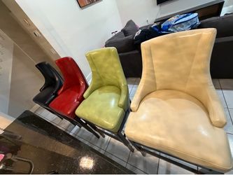 Set of 4 Swivel Bar Stools – $275 OBO