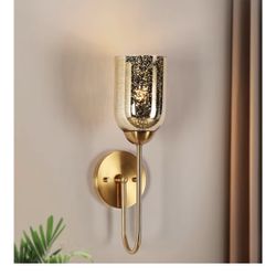 Gold Wall Sconce 