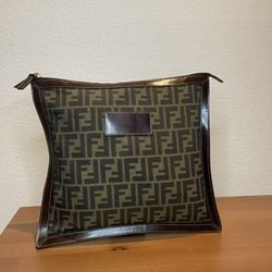  Authentic  Vintage  FendI Canvas Clutch  Bags    $450.00