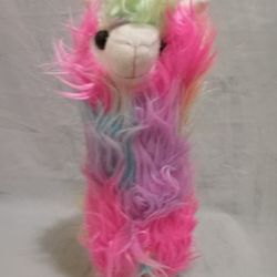 Mini Rainbow Llama Stuffed Animal $1