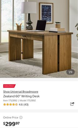 Zealand 60” Writing Desk