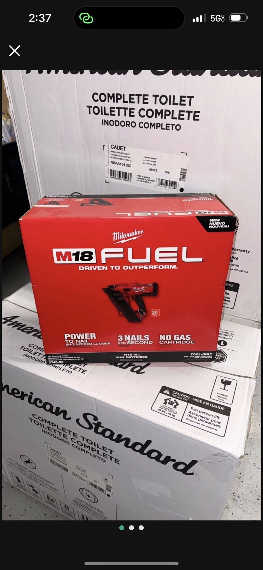 Milwaukee M18 FUEL 3-1/2 in. 18Volt 30 Degree Framing Nailer (Tool-Only