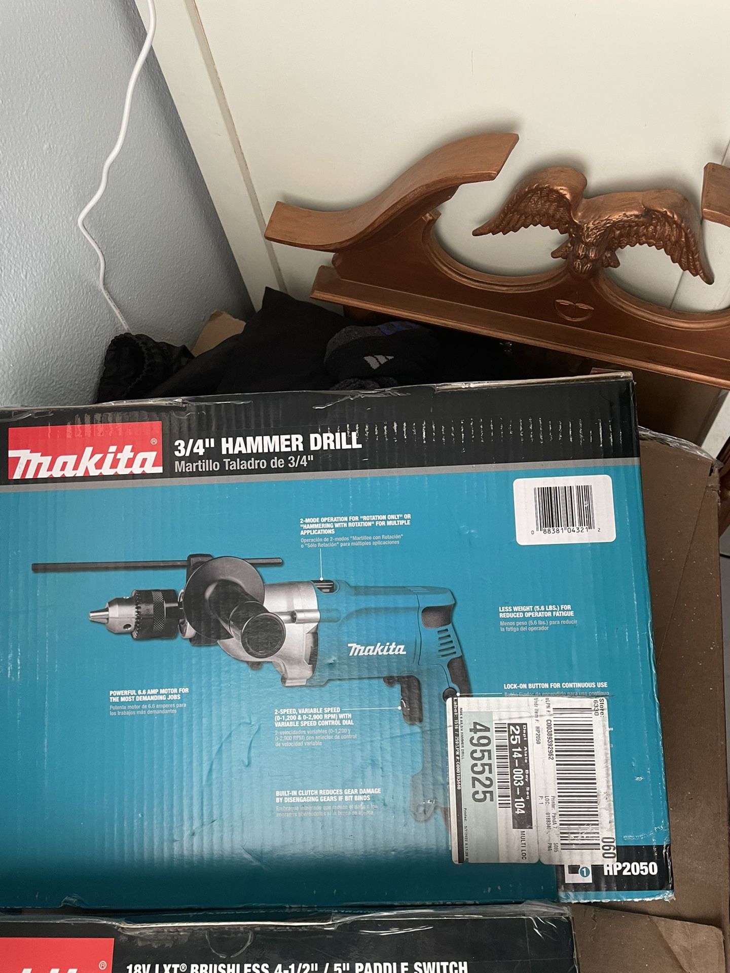 Makita 3/4” Hammer Drill