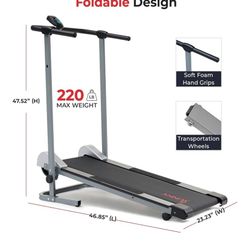 Non-Electric Treadmill / Caminadora (New)