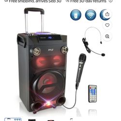 Pyle Portable Karaoke Speaker System
