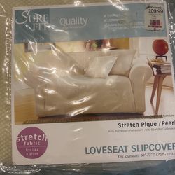 Sure Fit Loveseat Slipcover NEW Stretch Fabric Fits 58”-73” 