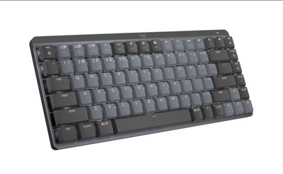 Logitech MX Mechanical Mini Wireless Keyboard + Logitech MX Anywhere 3 Wireless Compact Mouse + Keyboard Travel Case + Mouse Travel Case