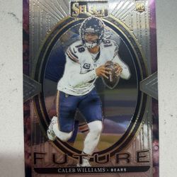 2024 Panini Select Future Caleb Williams #18 Future RC Chicago Bears