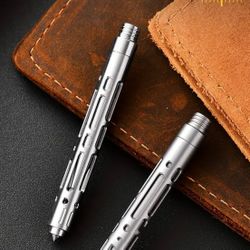 Titanium Pen Convenient to carry comfortable hold titanium alloy shock-resistant