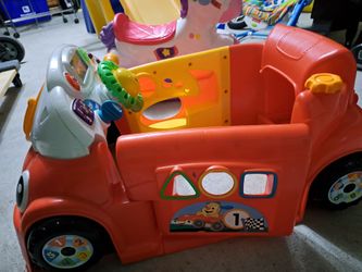 Fisher price laugh and learn crawl around car