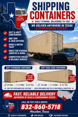 SHIPPING CONTAINERS