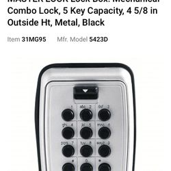 Master Lock Mechanical Lockbox - (2)