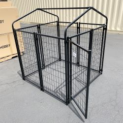 New in box $170 Heavy-Duty Kennel with Cover (4 x 4 x 4.5 FT) Dog Cage Crate Pet Playpen