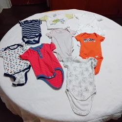 Baby Boy 0-3 Months All 9 Pieces For 