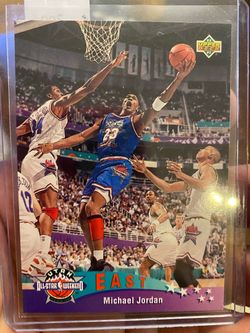Michael Jordan 1992-93 Upper Deck All-Star Card