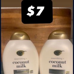 OGX Shampoo & Conditioner Set $7 