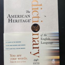 Book: The American Heritage  Dictionary