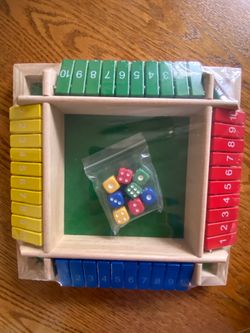 Shut the Box Dice Game