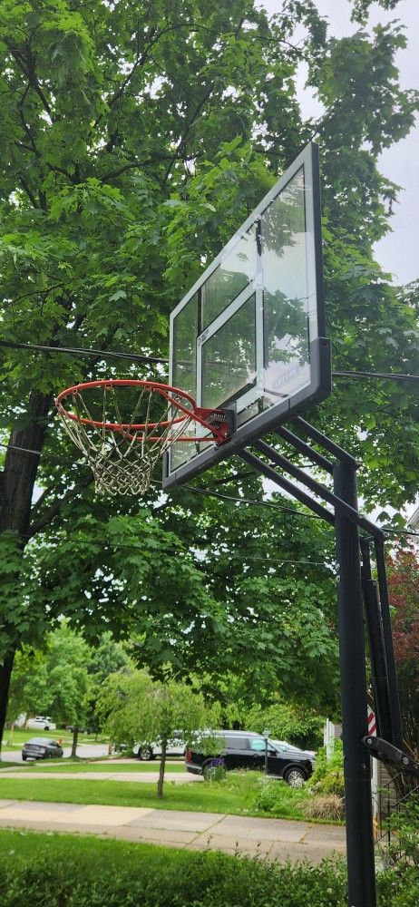 Lifetime 52" Adjustable Portable Basketball Hoop