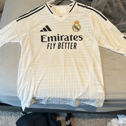Real Madrid Long Sleeve Jersey 