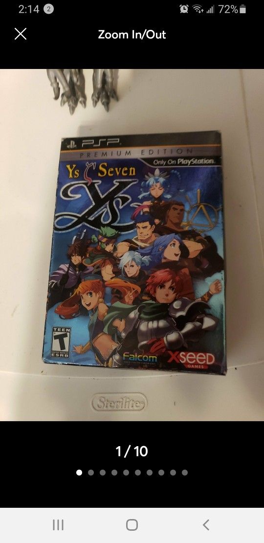 Ys 7 Premium Edition For Psp