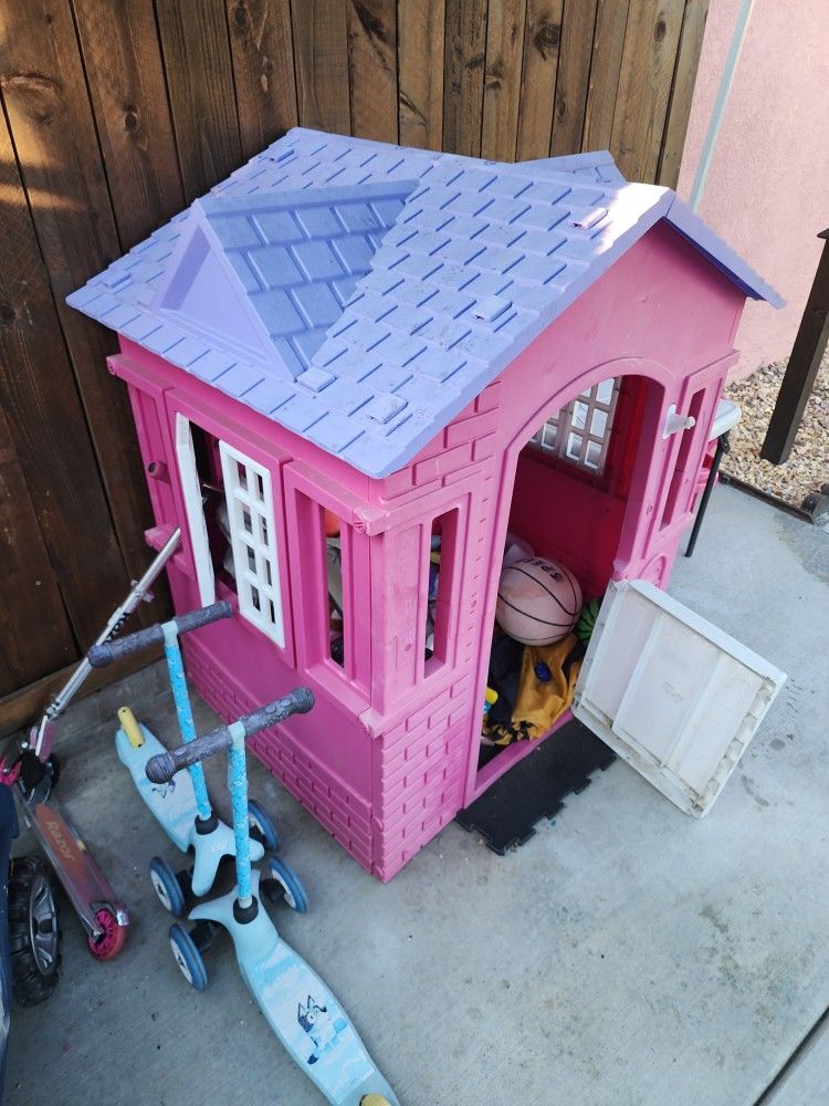 Pink Little Tikes House