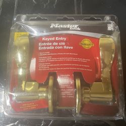 Master Lock Door Handle With Keys 