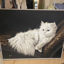 The Resting Cat (Cashmere) 60X48