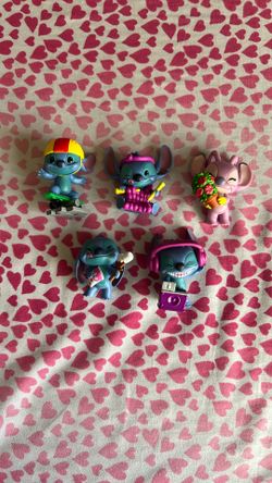 Stitch Figures Lot Of 5