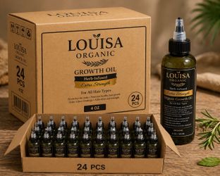 Louisa organic growth oil 24 pcs