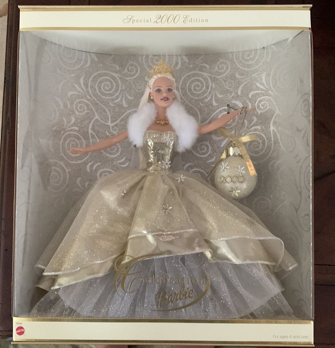 2000 Holiday Celebration Barbie New In Box