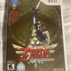 Nintendo Wii The Legend Of Zelda Skyward Sword Game 