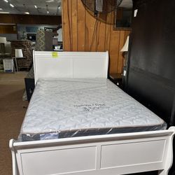 Memory Foam Full Mattress And Headboard