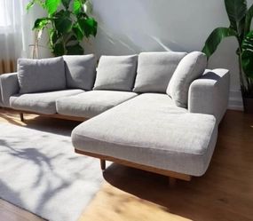 West Elm Down Feather Sectional Couch 🛻Delivery Available🛻
