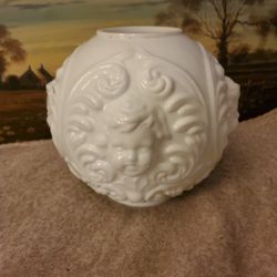 Vintage Shrub Milk Globe Replacement .  