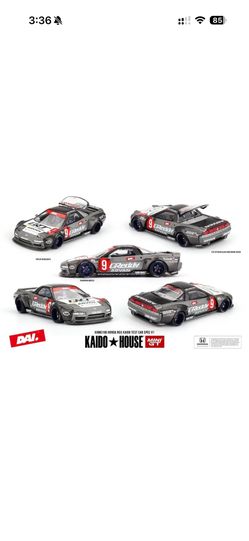 Kaido House Honda NSX Kaido Test Car Spec V1 #9 Greddy Advan l KHMG190 Sealed