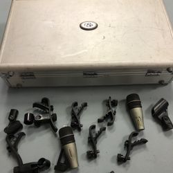 A Complete Drummer Microphone Set 100 Dollars  Firm